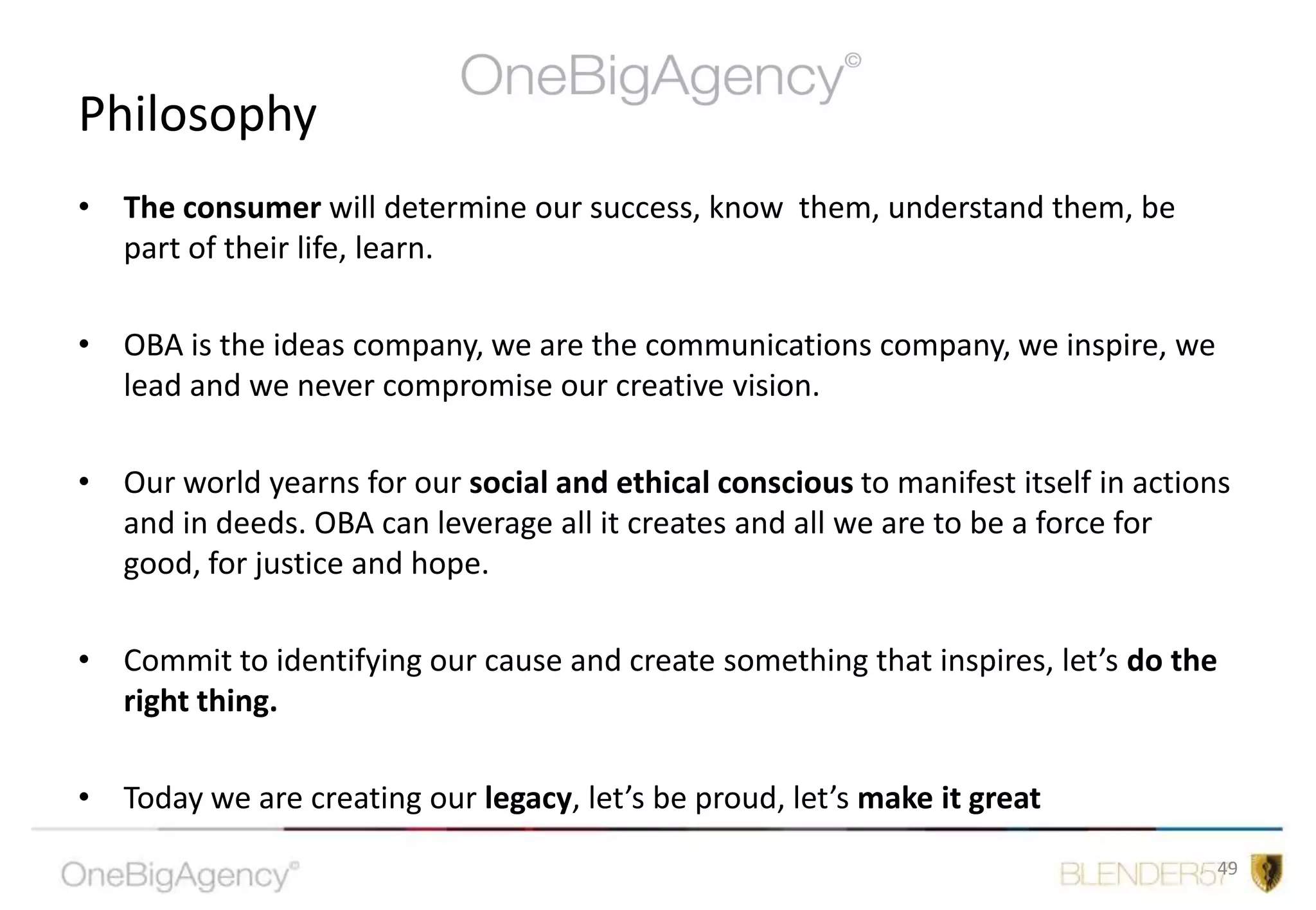 Don’t do it on your own.......Build your network, identify your partners, present your brand and encourage objective feedback, listen and learn.