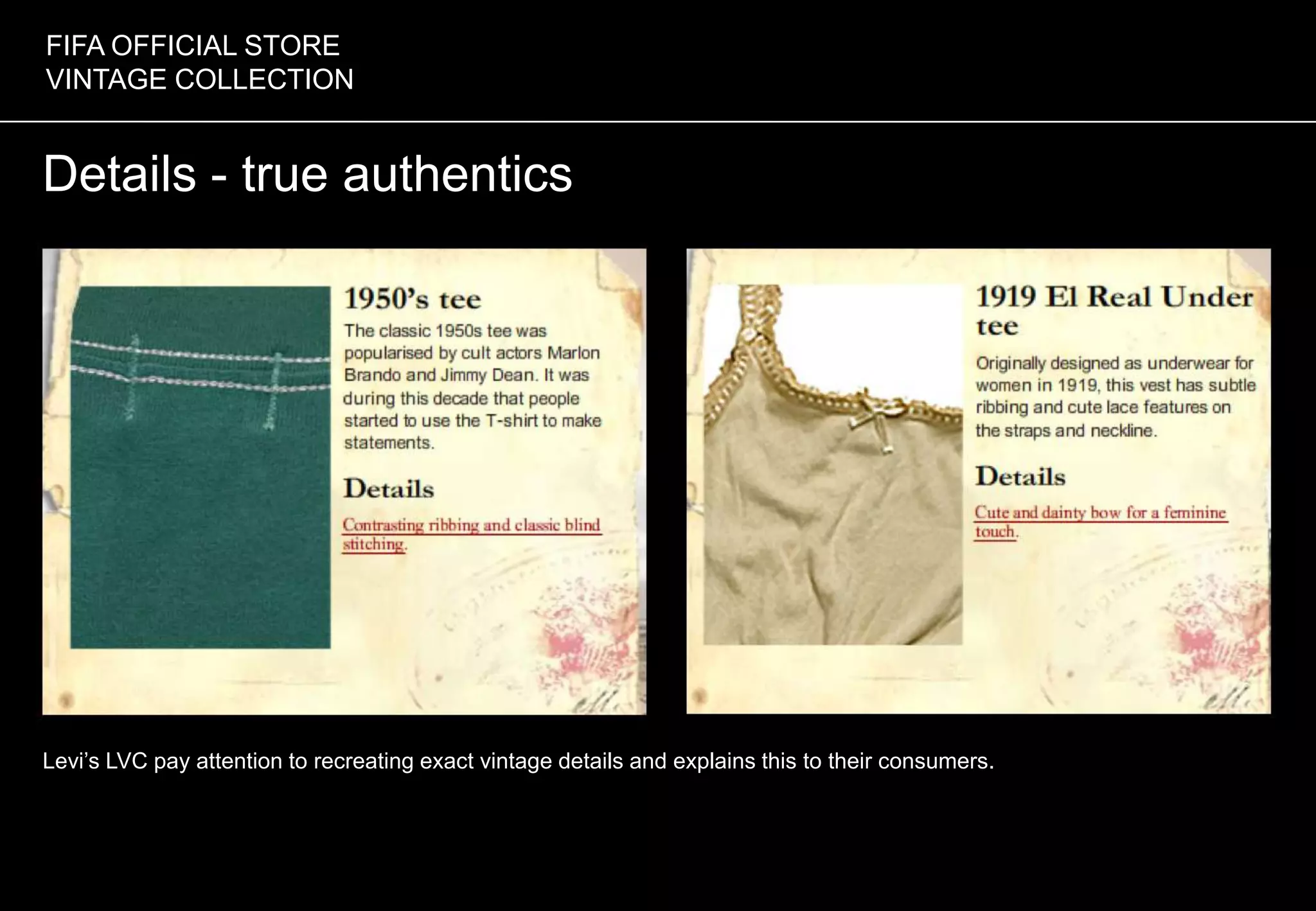 Examples of design/visual brand language.