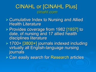 RML Rendezvous - Evidence Based Nursing | PPT