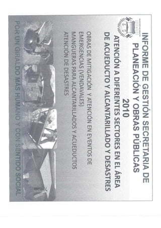 Rendicion de cuentas 2010