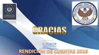 Rendicion de cuentas 2019