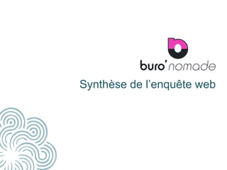 8
Synthèse de l’enquête web
 