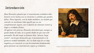 René Descartes y la duda del como método de conocimiento.pdf