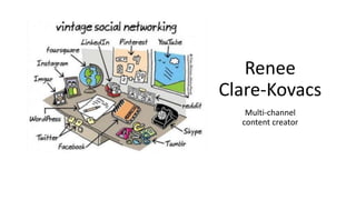 Renee
Clare-Kovacs
Multi-channel
content creator
 