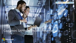 Capgemini SAPPHIRE Theater Presentation
 