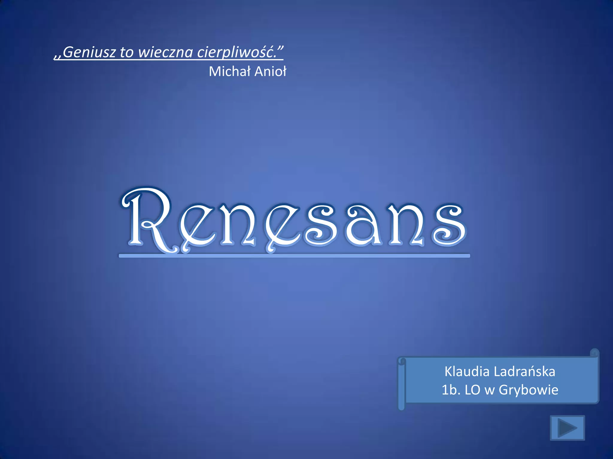 Renesans | PPT