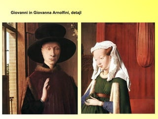Giovanni in Giovanna Arnolfini, detajl 