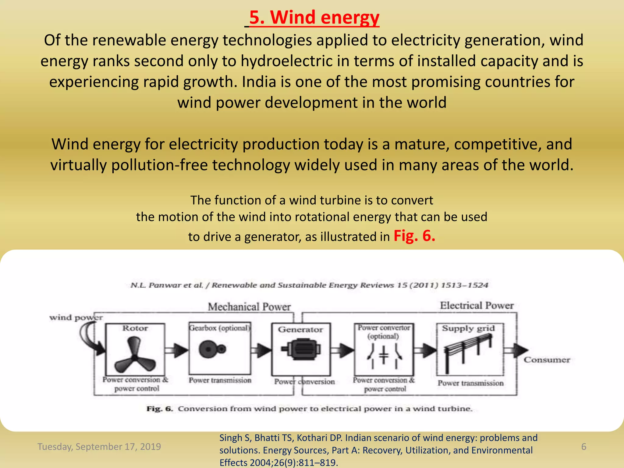 Renewable and sustainable energy reviews | PPTX