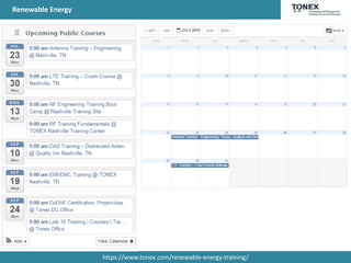 Renewable Energy
https://www.tonex.com/renewable-energy-training/
 