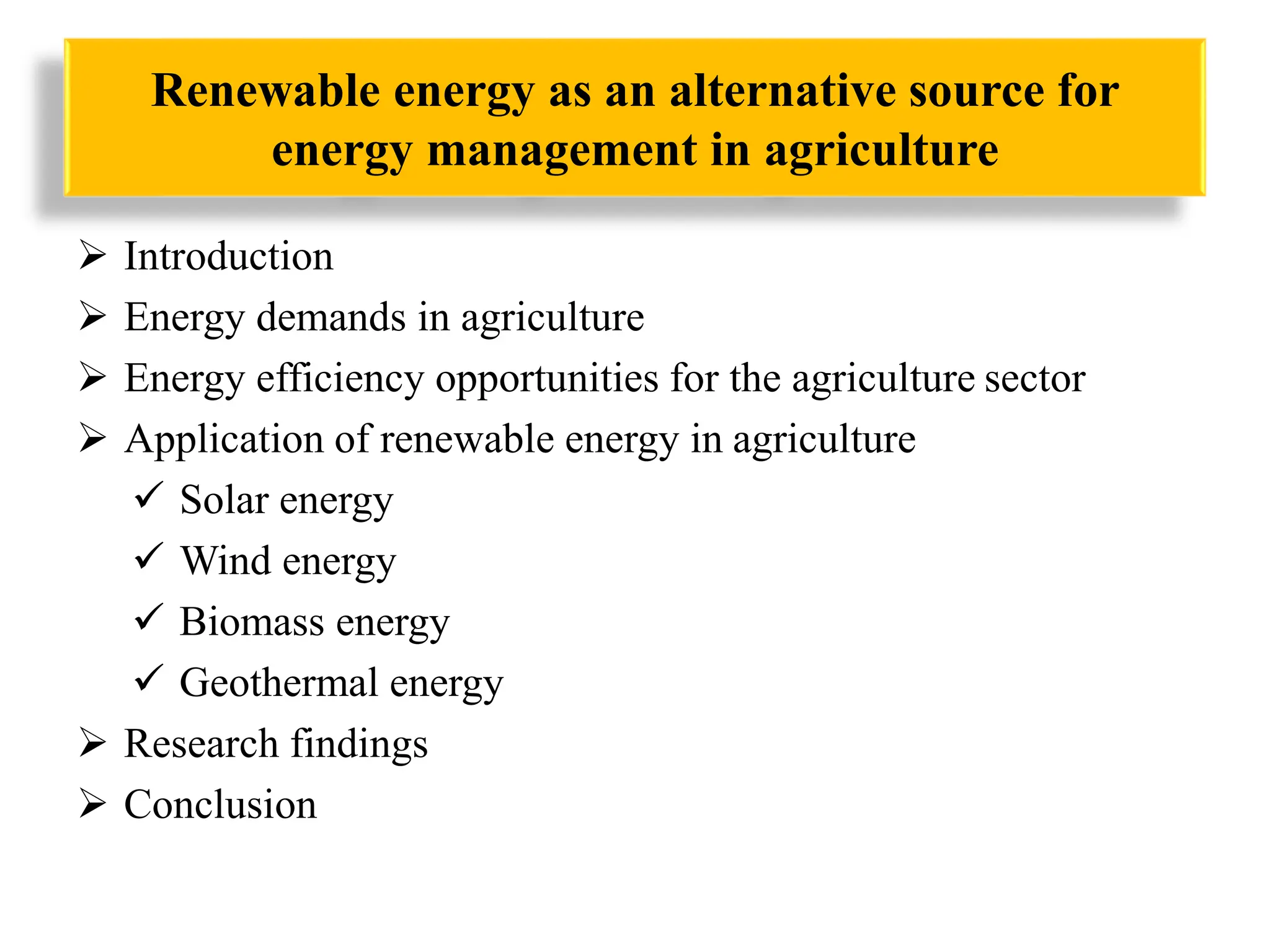 Renewable energy as an alternative source for energy management in ...