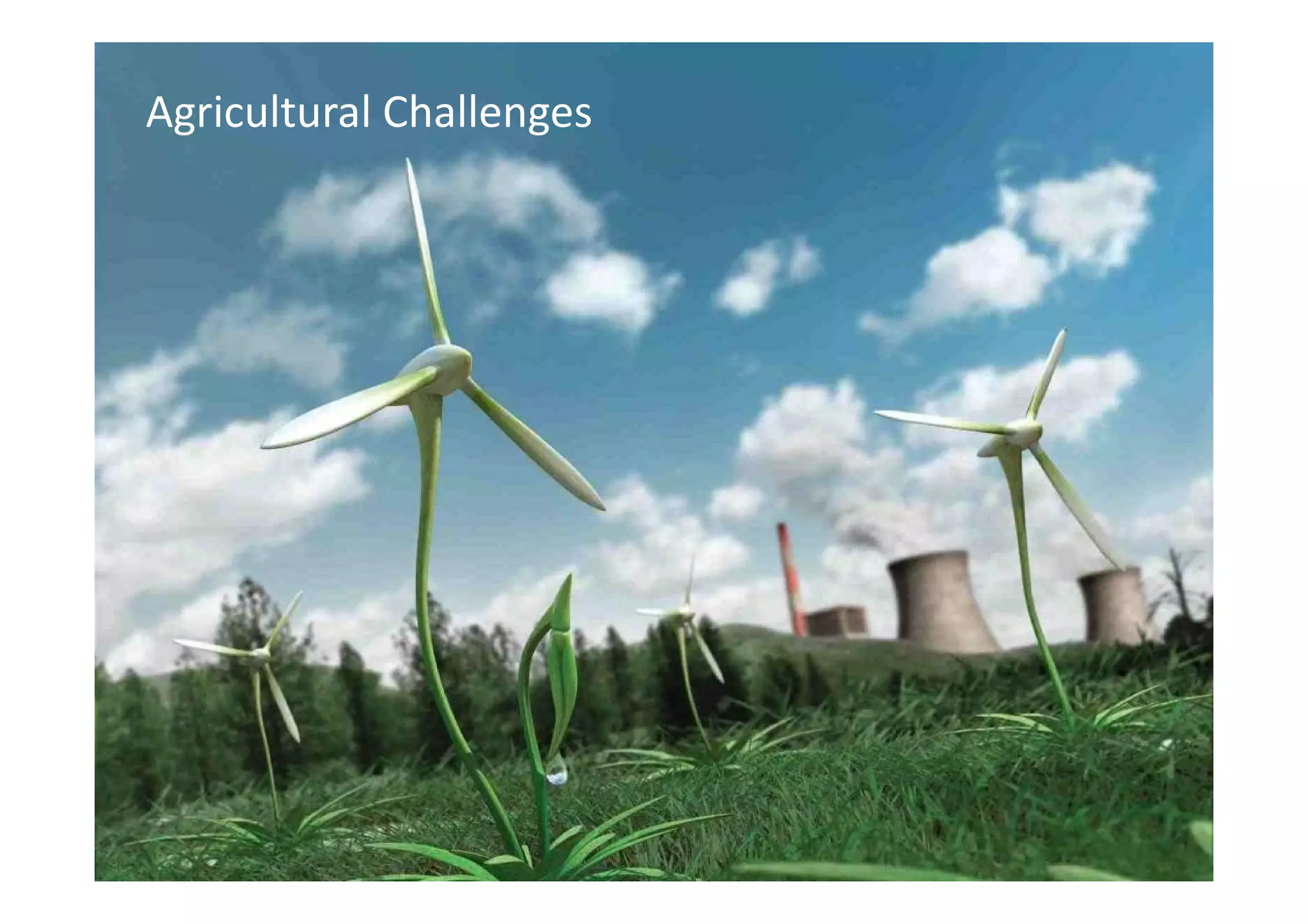 Agricultural Challenges
 