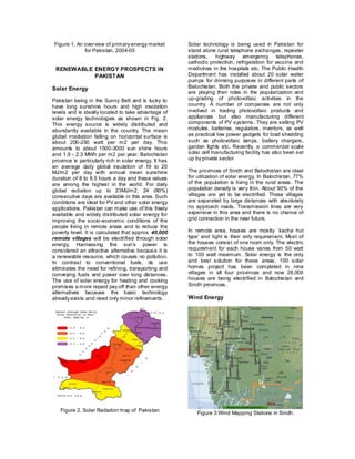 Renewable energy in pakistan | PDF