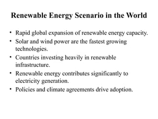 Global and Indian Renewable Energy Trends and Environmental Impact ...