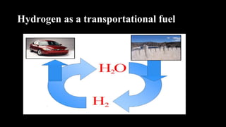 Hydrogen as a transportational fuel
 