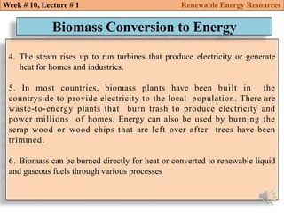Renewable energy resources_ biomass energy introduction | PDF