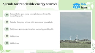 Renewable Energy Sources Powerpoint Presentation Slides