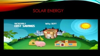 SOLAR ENERGY
 