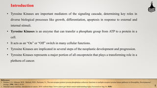 Role of Tyrosine kinase inhibitors in cancer #cancer | PPTX