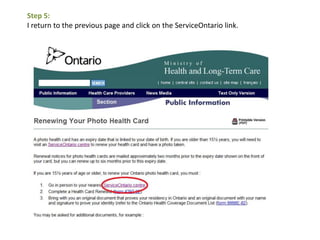 Renewing-a-Health-Card-in-Ontario-Why-the-online-process-is-broken-6-320.jpg