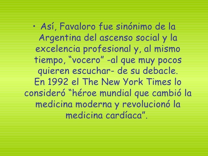 René Favaloro, El Grito Que Nadie Escuchó
