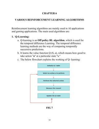 Reinforcement learning | PDF