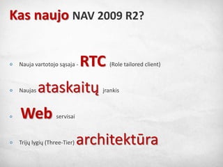 Microsoft Dynamics NAV 2009 R2 | PPSX