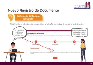 INSTRUCTIVO RENIEC PERSONA NATURAL TRAMI | PDF