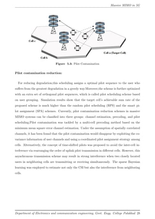 Renjihha.m massive mimo in 5 g | PDF