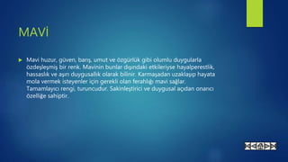 Renk psikolojisi | PPTX