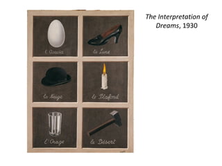 The Interpretation of 
Dreams, 1930 
 
