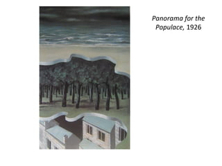 Panorama for the 
Populace, 1926 
 