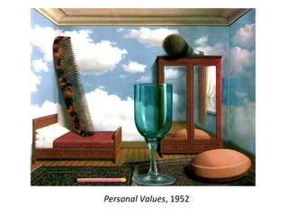 Personal Values, 1952 
 