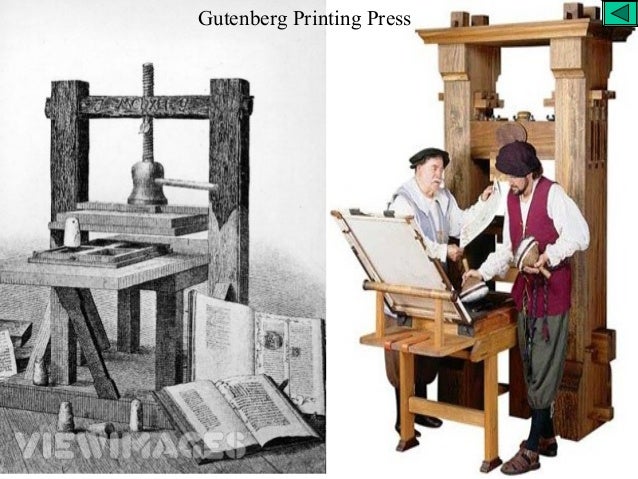 printing press renaissance
