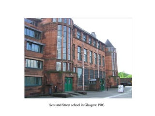 Scotland Street school in Glasgow 1903 