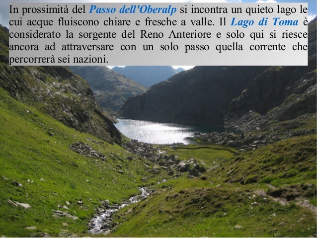 Reno un fiume nel cuore dell'europa