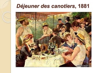 Déjeuner des canotiers, 1881 
 
