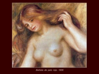 Bañista de pelo rojo, 1906
 
