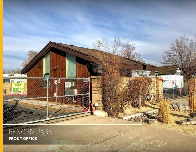 for sale reno rv park infill development site rv office for sale