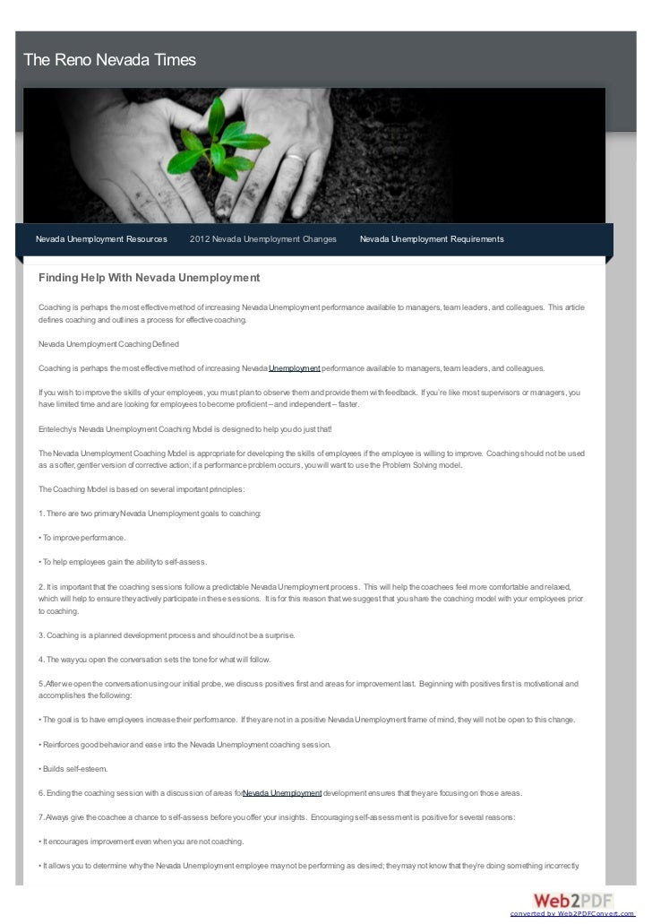 People Respond To Nevada Unemployment Benefits