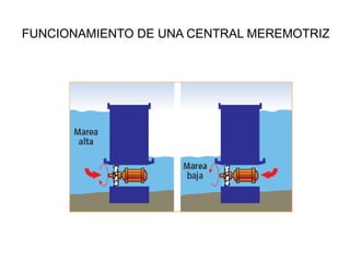 FUNCIONAMIENTO DE UNA CENTRAL MEREMOTRIZ 