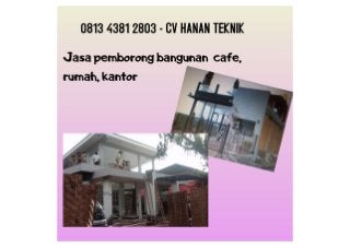 TELP : 0813 4381 2803 Renovasi Rumah Surabaya