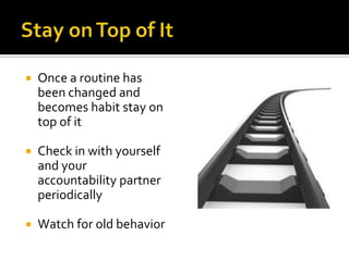 Old Routine Vs. New Routine Renovate Your Routines | PPTX