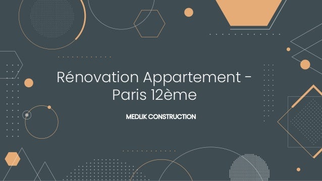 Rénovation Appartement -
Paris 12ème
MEDLIK CONSTRUCTION
 