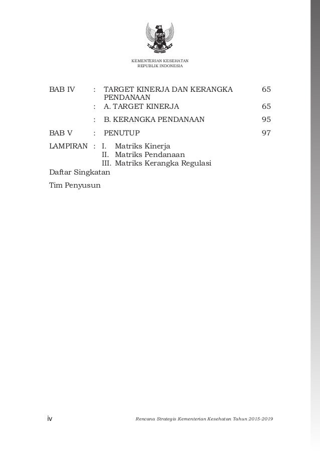 Renstra Kemenkes 2020 2020 Renstra Kemenkes 2020 2020