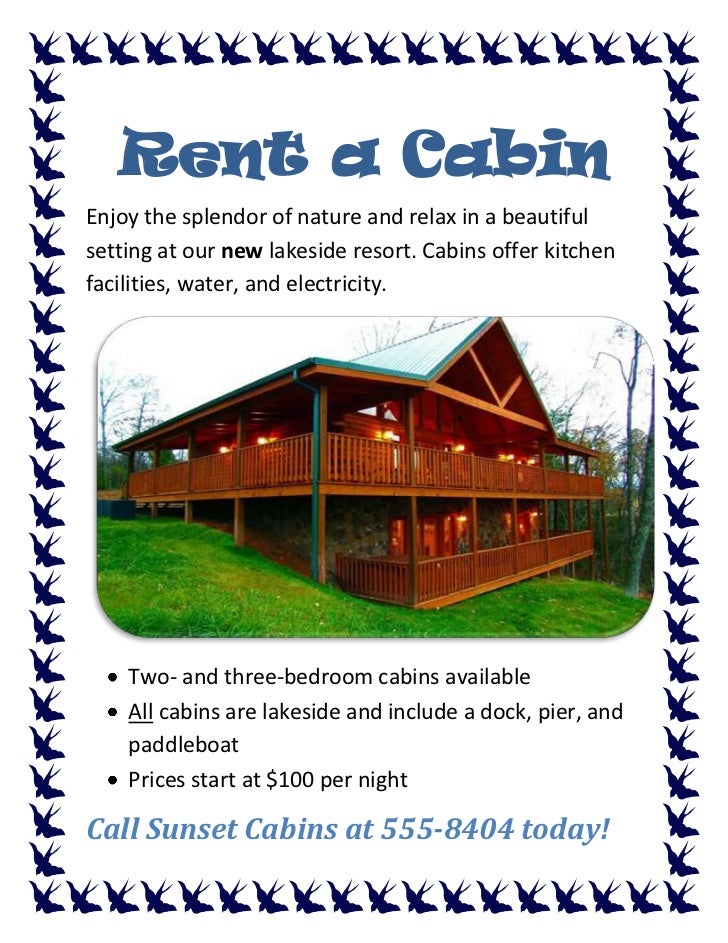 Rent a cabin fernando brua