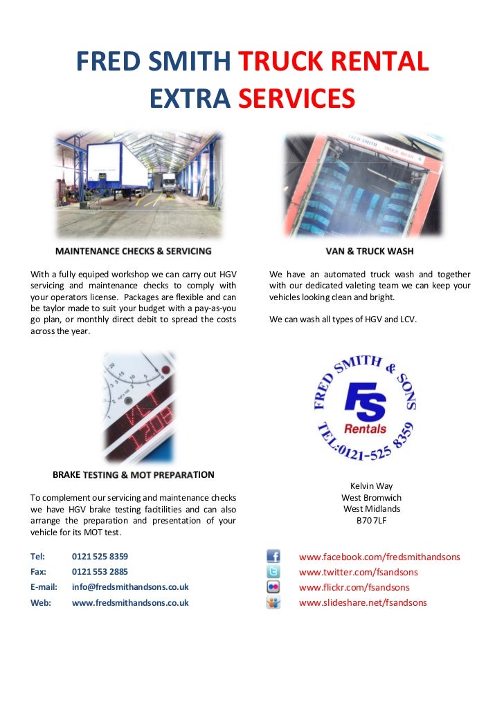 rental flyer extra