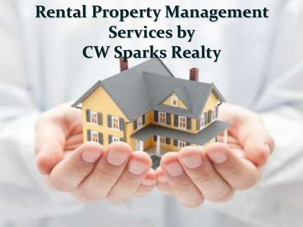 Rental property management services by cw sparks realty
