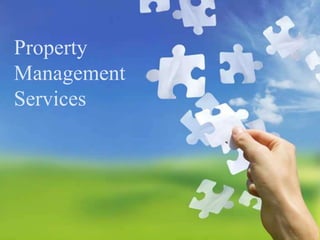 Property
Management
Services
 