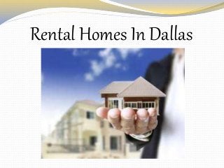 Rental Homes In Dallas
 