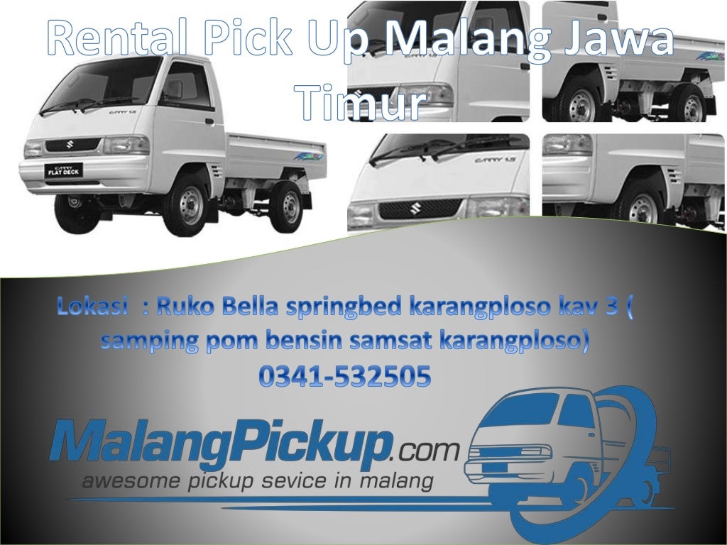 Rental pick up malang jawa timur